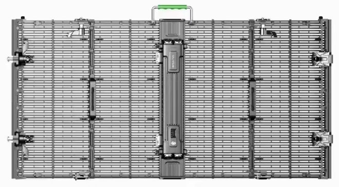 LED Rental Transparent Grille Display 500*1000 mm